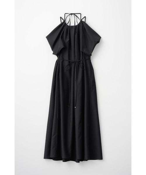Audire×Estella.K】After hours halter-neck dress/コールドショルダー