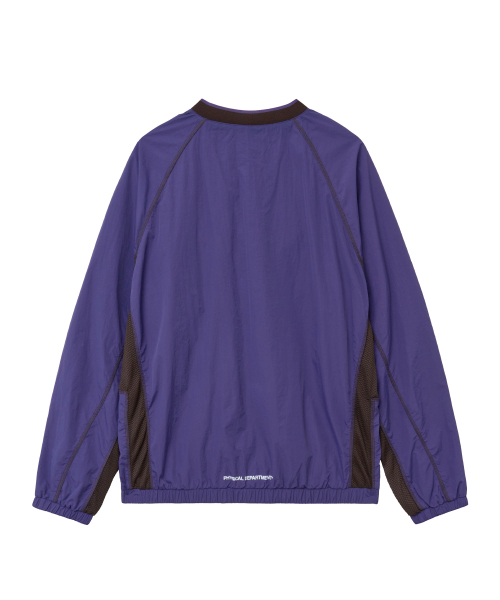 PHYPS MOTORCYCLE(フィップスモーターサイクル)の「Nylon Mesh Block Long Sleeve Purple(Tシャツ/カットソー・レディース・その他・SMALL/MEDIUM/LARGE/X-LARGE)」の2枚目の写真