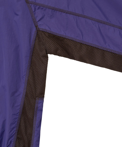 PHYPS MOTORCYCLE(フィップスモーターサイクル)の「Nylon Mesh Block Long Sleeve Purple(Tシャツ/カットソー・レディース・その他・SMALL/MEDIUM/LARGE/X-LARGE)」の5枚目の写真