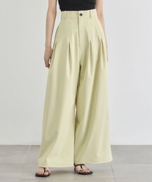 CITY TOKYO | 【CITY TOKYO/シティートウキョウ】Box Pleat Wide Pants/ボックスプリーツワイドパンツ(その他パンツ)