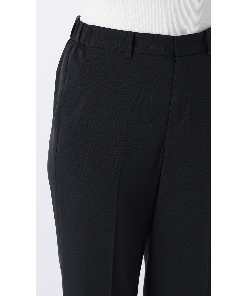 AOYAMA（アオヤマ）の「ストレートパンツ【COOLMAX】【涼】【セットアップ着用可】【裾上げ済み】（スーツパンツ・レディース・ネイビー・L/M/S/SS/3L/LL）」の5枚目の写真