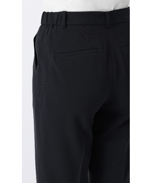 AOYAMA（アオヤマ）の「ストレートパンツ【COOLMAX】【涼】【セットアップ着用可】【裾上げ済み】（スーツパンツ・レディース・ネイビー・L/M/S/SS/3L/LL）」の6枚目の写真