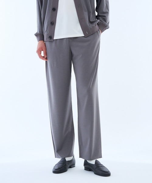 ESTNATION(エストネーション)の「GOOD PEOPLE GOOD STITCHING GOOD PRODUCT for ESTNATION / ニットジャージー イージーパンツ(その他パンツ・メンズ・ブラック/グレー・LARGE/MEDIUM)」の2枚目の写真