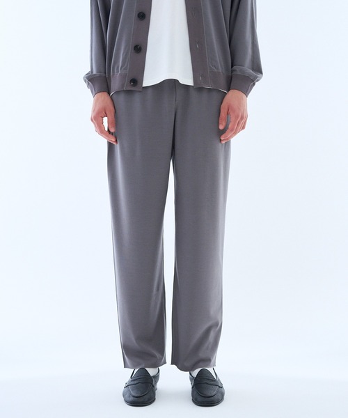 ESTNATION(エストネーション)の「GOOD PEOPLE GOOD STITCHING GOOD PRODUCT for ESTNATION / ニットジャージー イージーパンツ(その他パンツ・メンズ・ブラック/グレー・LARGE/MEDIUM)」の3枚目の写真
