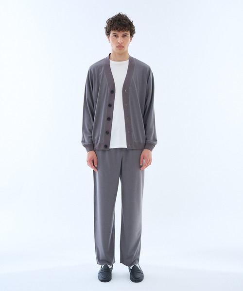ESTNATION(エストネーション)の「GOOD PEOPLE GOOD STITCHING GOOD PRODUCT for ESTNATION / ニットジャージー イージーパンツ(その他パンツ・メンズ・ブラック/グレー・LARGE/MEDIUM)」の6枚目の写真