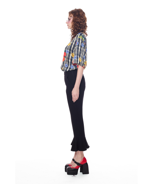 GREEDILOUS(グリディアス)の「YH Baby Joy Check Short Sleeve Shirt(シャツ/ブラウス・レディース・その他・X-SMALL/SMALL/MEDIUM/LARGE)」の3枚目の写真