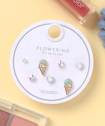 Flowering（フラワーリング）の「プラネット/スター/リボン/セットピアス（ピアス（両耳用））」