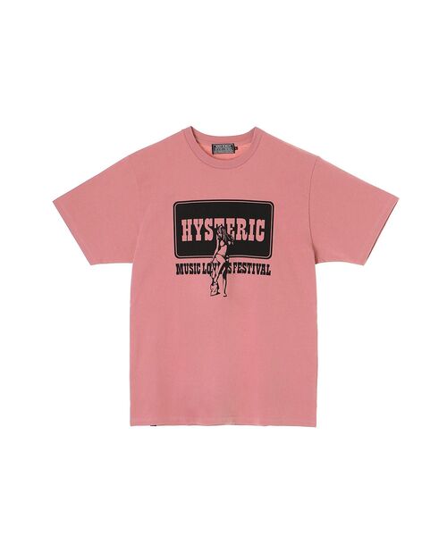 MUSIC LOVERS FESTIVAL Tシャツ（Tシャツ/カットソー）｜HYSTERIC