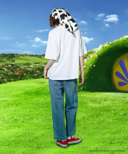MILKFED.(ミルクフェド)の「MILKFED. / TELETUBBIES PLAYTIME WIDE S/S TEE(Tシャツ/カットソー・レディース・ライトピンク/ホワイト・ONE SIZE)」の5枚目の写真