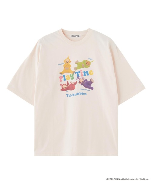 MILKFED.(ミルクフェド)の「MILKFED. / TELETUBBIES PLAYTIME WIDE S/S TEE(Tシャツ/カットソー・レディース・ライトピンク/ホワイト・ONE SIZE)」の12枚目の写真