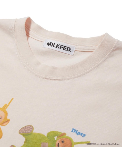 MILKFED.(ミルクフェド)の「MILKFED. / TELETUBBIES PLAYTIME WIDE S/S TEE(Tシャツ/カットソー・レディース・ライトピンク/ホワイト・ONE SIZE)」の14枚目の写真