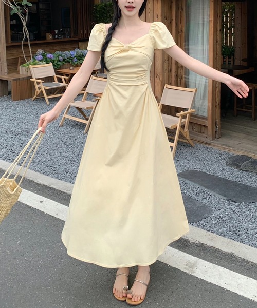FAVORITO(ファヴォリート)の「ワンピース(ワンピース・レディース・オレンジ/ブラック/ライトイエロー・F)」の16枚目の写真