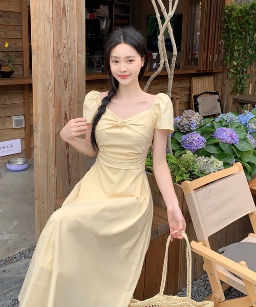 FAVORITO(ファヴォリート)の「ワンピース(ワンピース・レディース・オレンジ/ブラック/ライトイエロー・F)」の18枚目の写真