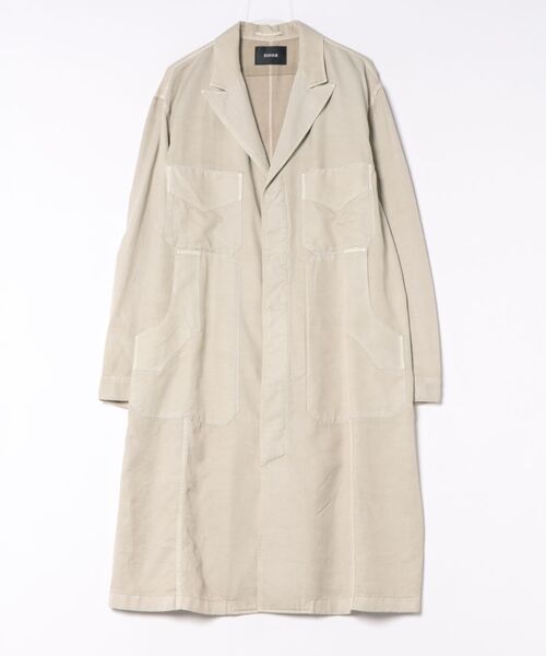 ZUCCa（ズッカ）の「PIGMENT SATIN / S（テーラードジャケット・レディース・ダークグレー/ベージュ・M size/X-LARGE）」の2枚目の写真