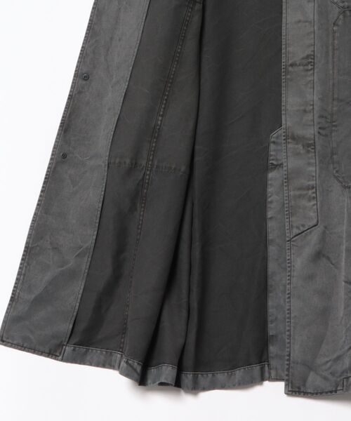 ZUCCa（ズッカ）の「PIGMENT SATIN / S（テーラードジャケット・レディース・ダークグレー/ベージュ・M size/X-LARGE）」の4枚目の写真