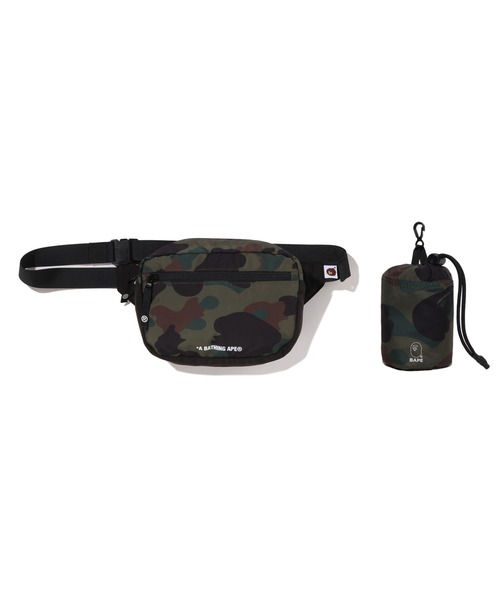 A BATHING APE（アベイシングエイプ）の「PORTER COLOR CAMO WAIST BAG