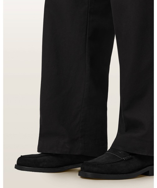 ALLSAINTS(オールセインツ)の「CONWAY WIDE LEG PLEATED TROUSERS | CONWAY ワイド レッグ プリーツ トラウザー(その他パンツ・メンズ・ブラック系その他・30/31/32/28)」の6枚目の写真
