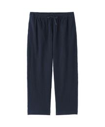 〔MUJI Labo〕男女兼用　高島ちぢみイージーパンツ