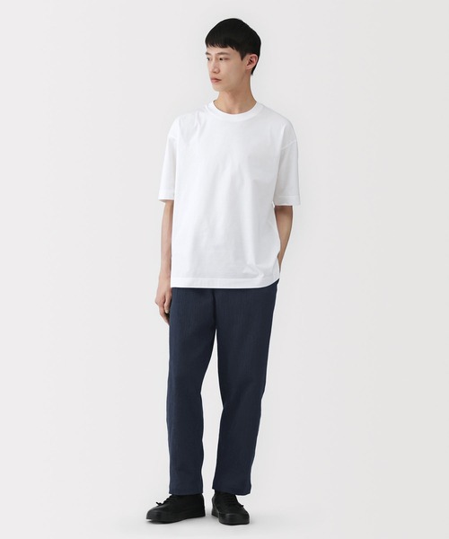 MUJI Labo(ムジラボ)の「〔MUJI Labo〕男女兼用 高島ちぢみイージーパンツ(その他パンツ・メンズ・ブラック/ダークネイビー/グレー系・XS/S/M/L/XL)」の18枚目の写真
