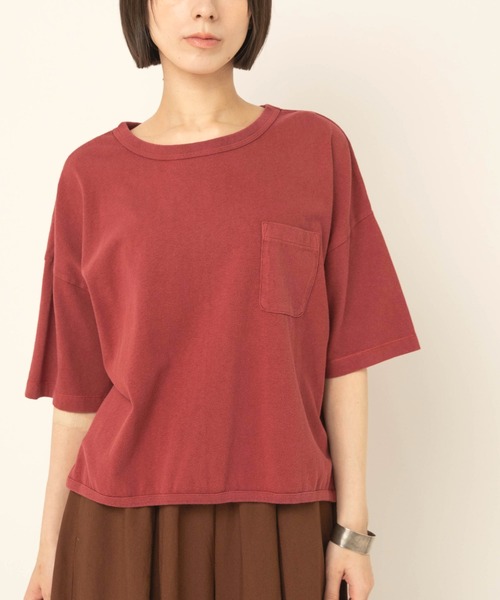 RNA-N（アールエヌエーエヌ）の「M2694 パウダーケミカルワイドデザインT（Tシャツ/カットソー・レディース・ブラック/グレー/レッド・FREE）」の14枚目の写真