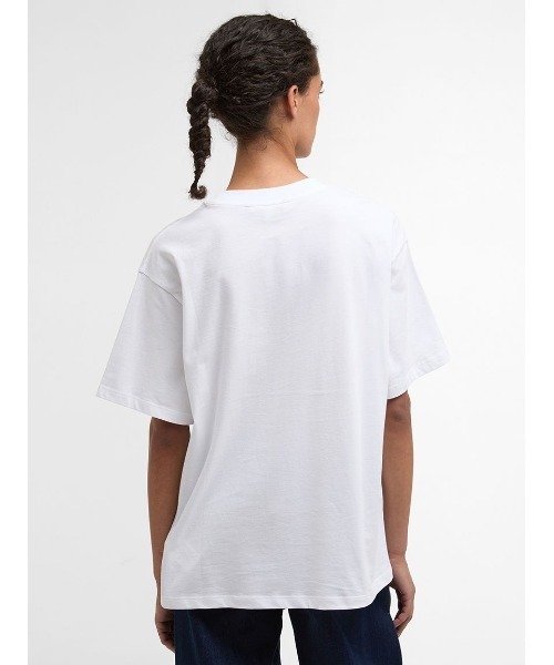 Barbour(バブアー)の「FernプリントTシャツ(レディース)(Tシャツ/カットソー・レディース・ホワイト・10/8)」の5枚目の写真