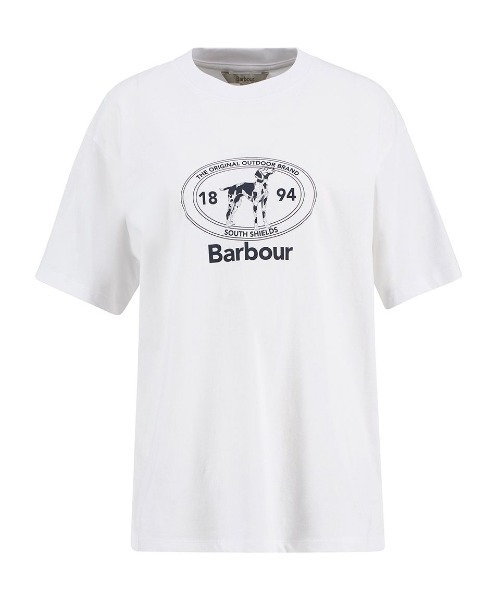 Barbour(バブアー)の「FernプリントTシャツ(レディース)(Tシャツ/カットソー・レディース・ホワイト・10/8)」の7枚目の写真