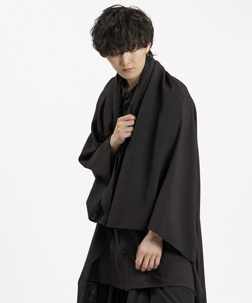 NO ID.(ノーアイディ)の「【NO ID.】Back Drape Shirt / バック ドレープ シャツ(シャツ/ブラウス・メンズ・ホワイト/グレー/ブラック・ONE SIZE)」の11枚目の写真