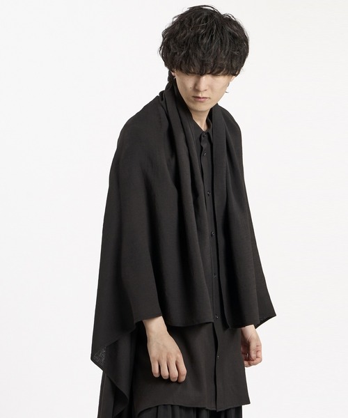 NO ID.(ノーアイディ)の「【NO ID.】Back Drape Shirt / バック ドレープ シャツ(シャツ/ブラウス・メンズ・ホワイト/グレー/ブラック・ONE SIZE)」の16枚目の写真