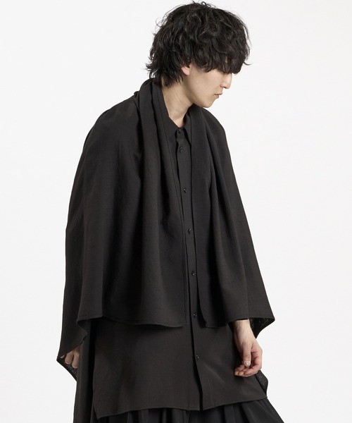 NO ID.(ノーアイディ)の「【NO ID.】Back Drape Shirt / バック ドレープ シャツ(シャツ/ブラウス・メンズ・ホワイト/グレー/ブラック・ONE SIZE)」の19枚目の写真