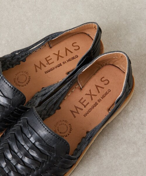 BEARDSLEY(ビアズリー)の「レザーサンダル《MEXAS》(その他シューズ・レディース・ブラック/キャメル/カーキ/ピンク・38/37/35/39/36)」の11枚目の写真