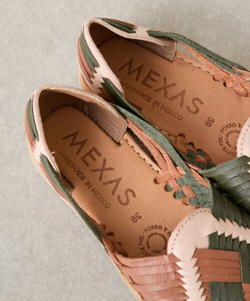 BEARDSLEY(ビアズリー)の「レザーサンダル《MEXAS》(その他シューズ・レディース・ブラック/キャメル/カーキ/ピンク・38/37/35/39/36)」の18枚目の写真
