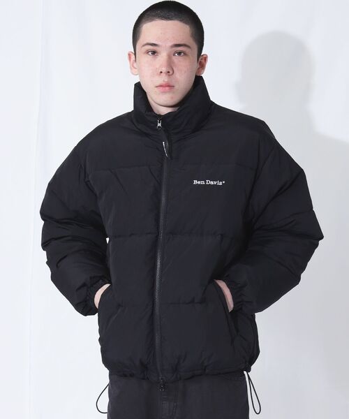 BEN DAVIS(ベンデイビス)の「【BEN DAVIS(ベンデイビス)】BD PUFFER JACKET / ダウンジャケット パッファー シンプルロゴ ユニセックス(ダウンジャケット/コート・メンズ・ブラック/オレンジ系その他3/アイボリー/その他1・X-LARGE/LARGE/MEDIUM)」の5枚目の写真