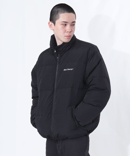BEN DAVIS(ベンデイビス)の「【BEN DAVIS(ベンデイビス)】BD PUFFER JACKET / ダウンジャケット パッファー シンプルロゴ ユニセックス(ダウンジャケット/コート・メンズ・ブラック/オレンジ系その他3/アイボリー/その他1・X-LARGE/LARGE/MEDIUM)」の6枚目の写真