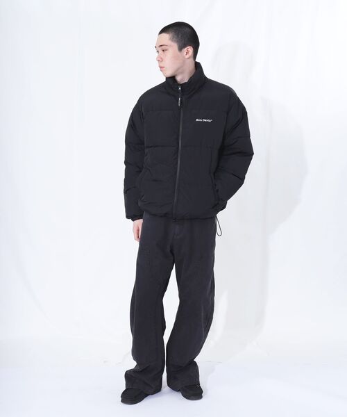 BEN DAVIS(ベンデイビス)の「【BEN DAVIS(ベンデイビス)】BD PUFFER JACKET / ダウンジャケット パッファー シンプルロゴ ユニセックス(ダウンジャケット/コート・メンズ・ブラック/オレンジ系その他3/アイボリー/その他1・X-LARGE/LARGE/MEDIUM)」の7枚目の写真