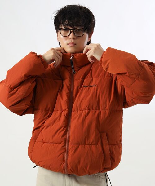 BEN DAVIS(ベンデイビス)の「【BEN DAVIS(ベンデイビス)】BD PUFFER JACKET / ダウンジャケット パッファー シンプルロゴ ユニセックス(ダウンジャケット/コート・メンズ・ブラック/オレンジ系その他3/アイボリー/その他1・X-LARGE/LARGE/MEDIUM)」の15枚目の写真