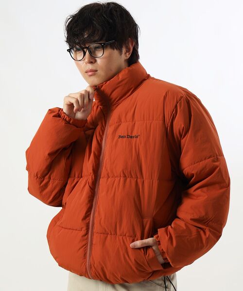 BEN DAVIS(ベンデイビス)の「【BEN DAVIS(ベンデイビス)】BD PUFFER JACKET / ダウンジャケット パッファー シンプルロゴ ユニセックス(ダウンジャケット/コート・メンズ・ブラック/オレンジ系その他3/アイボリー/その他1・X-LARGE/LARGE/MEDIUM)」の16枚目の写真