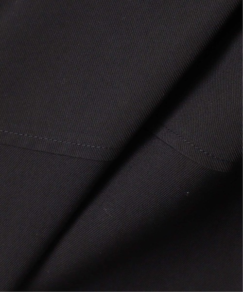 B.C STOCK(ベーセーストック)の「《追加》レーヨンツイルブルゾン(その他アウター・レディース・ベージュ/ブラック・FREE)」の6枚目の写真
