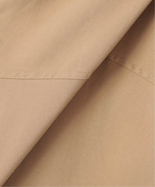 B.C STOCK(ベーセーストック)の「《追加》レーヨンツイルブルゾン(その他アウター・レディース・ベージュ/ブラック・FREE)」の4枚目の写真