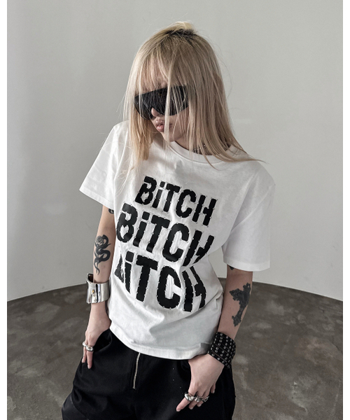ROARINGRAD(ロアリングラド)の「W.クリスタルスタッズTシャツ ブラック(Tシャツ/カットソー・レディース・その他・MEDIUM/LARGE)」の3枚目の写真