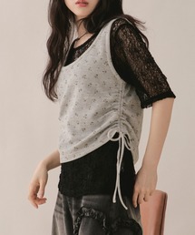 sheer layered color tops / シアーレイヤードカラートップス（Tシャツ