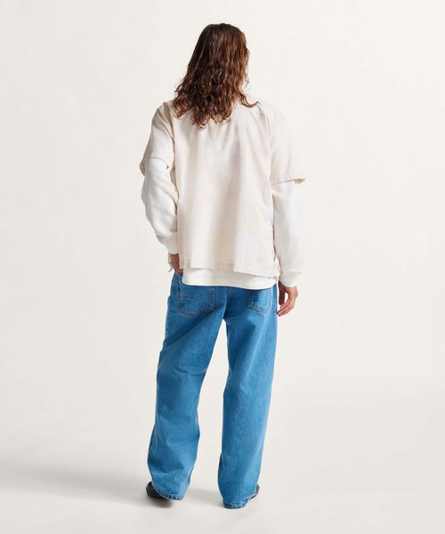 VANS（バンズ）の「チェック5 バギーデニムパンツ / CHECK-5 BAGGY DENIM PANT STONE VN0008NACDX1（デニムパンツ・メンズ・ブルー・33inch）」の4枚目の写真