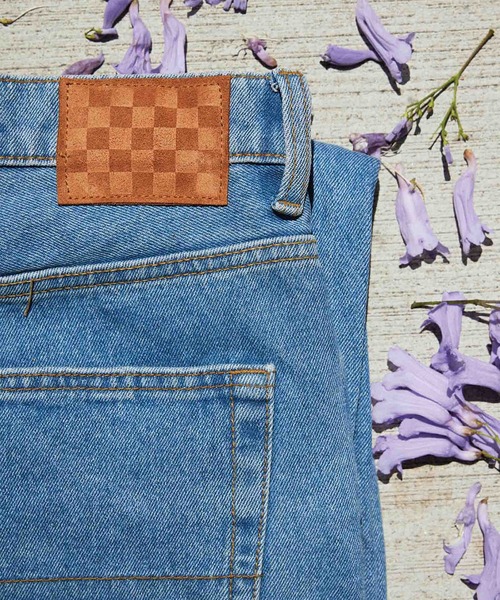 VANS（バンズ）の「チェック5 バギーデニムパンツ / CHECK-5 BAGGY DENIM PANT STONE VN0008NACDX1（デニムパンツ・メンズ・ブルー・33inch）」の7枚目の写真