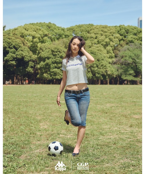 Kappa(カッパ)の「codegraphy KAPPA Football Jersey(Tシャツ/カットソー・メンズ・Navy/White・F/S)」の10枚目の写真