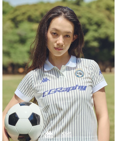 Kappa(カッパ)の「codegraphy KAPPA Football Jersey(Tシャツ/カットソー・メンズ・Navy/White・F/S)」の12枚目の写真