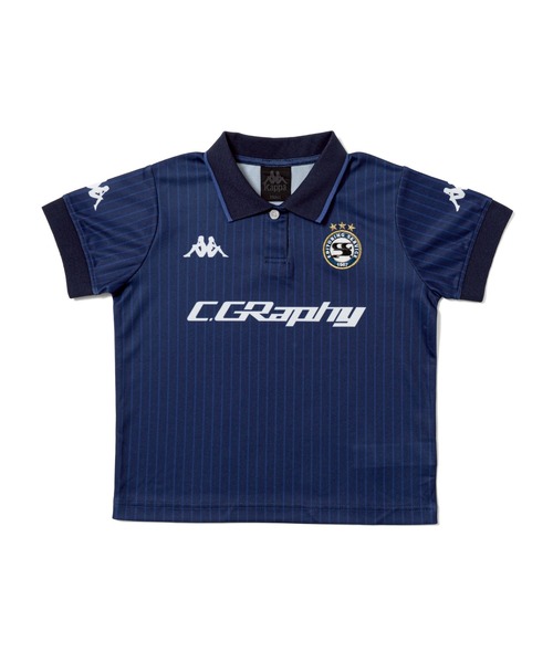 Kappa(カッパ)の「codegraphy KAPPA Football Jersey(Tシャツ/カットソー・メンズ・Navy/White・F/S)」の16枚目の写真