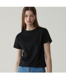 (ウィメンズ)シルケットベーシックTシャツ - 5カラー