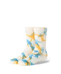 STANCE（スタンス）の「【STANCE/スタンス】KIDS SPOTTY DYE CREW / キッズロゴクルーソックス / おしゃれなギフトに最適！（ソックス/靴下）」