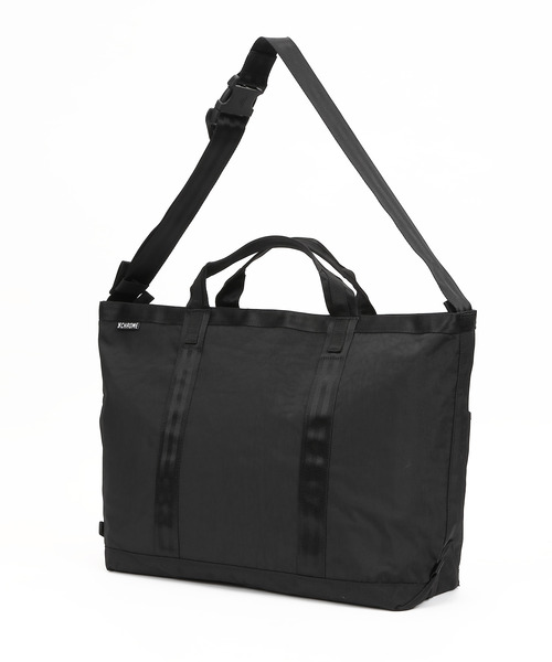 CHROME（クローム）の「［ CHROME / クローム ］GROCERY TOTE MSNGR 28L / グローサリー トート メッセンジャー 28L 耐水 トートバッグ 容量：28L（トートバッグ・メンズ・ブラック・FREE）」の5枚目の写真