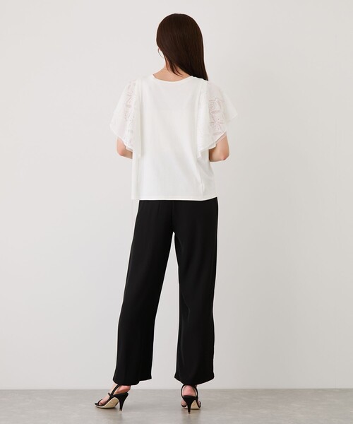 Jayro(ジャイロ)の「レースガーランドプルオーバー(Tシャツ/カットソー・レディース・ブラック/ホワイト系その他・M)」の15枚目の写真