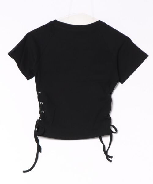 Figments（フィグメンツ）の「サイドレースアイレットトップ（その他トップス・レディース・ブラック・FREE）」の10枚目の写真